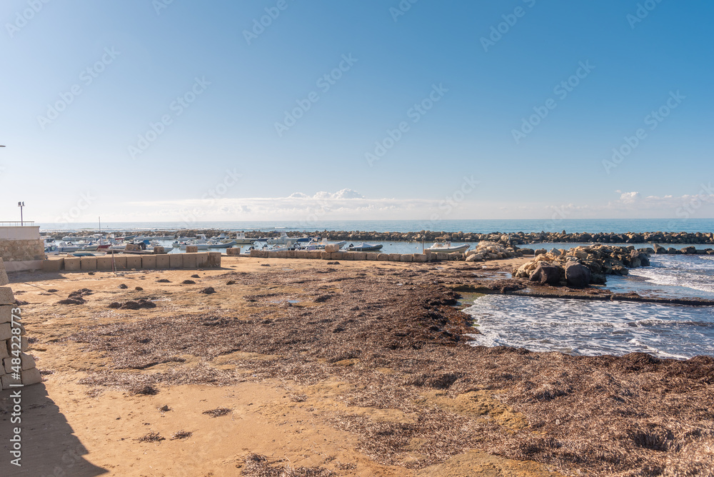 View of Punta Secca, Santa Croce Camerina, Ragusa, Sicily, Italy, Europe