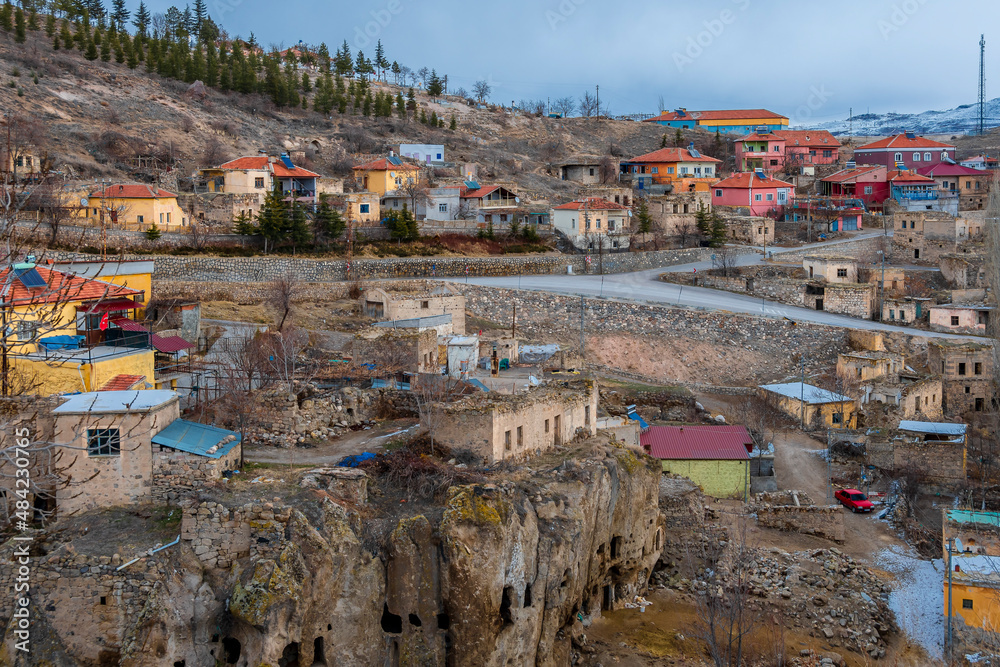 Ihlara Town view at Cappadocia Region in Turkey