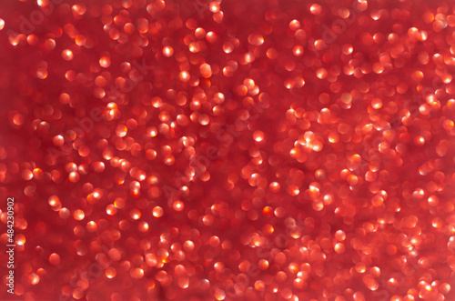 Red sequins background