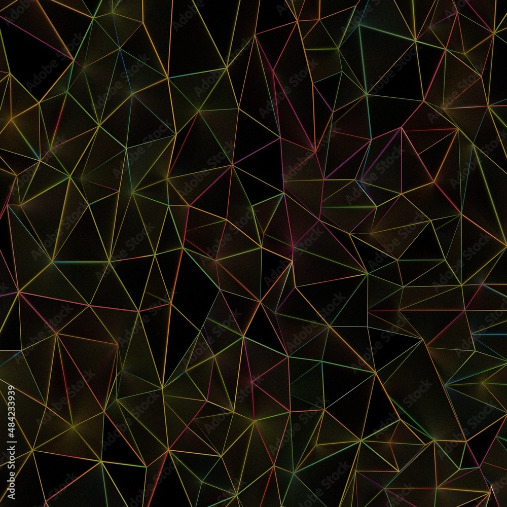polygone Abstract 3d gradient shape flowing polygone Abstract 3d gradient shape flowing