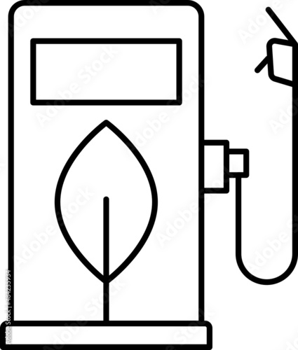 Eco fuel icon