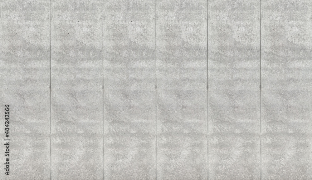 Fototapeta premium Sichtbetonwand mit glatter Oberfläche in grau XXL Panorama