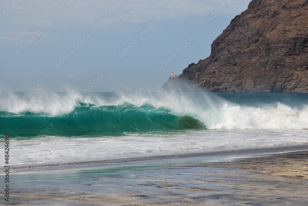 Fototapeta premium Eau turquoise du Cap Vert