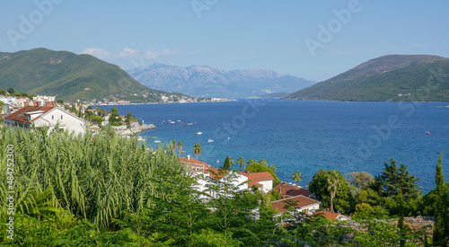 Herceg Novi - a beautiful old town in Montenegro, on the Adriatic coast
