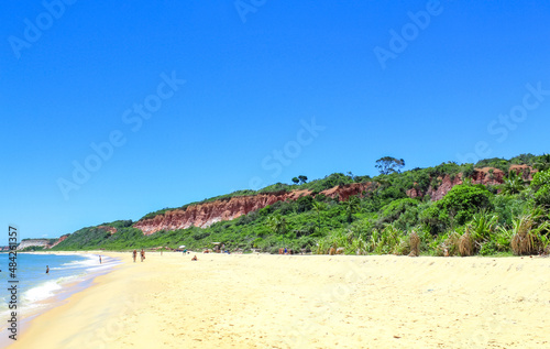 Fototapeta Naklejka Na Ścianę i Meble -  areia da praia de Arraial d'Ajuda Bahia Brasil