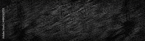 mesh structure of small cells gray-black, 3d render, blurred image