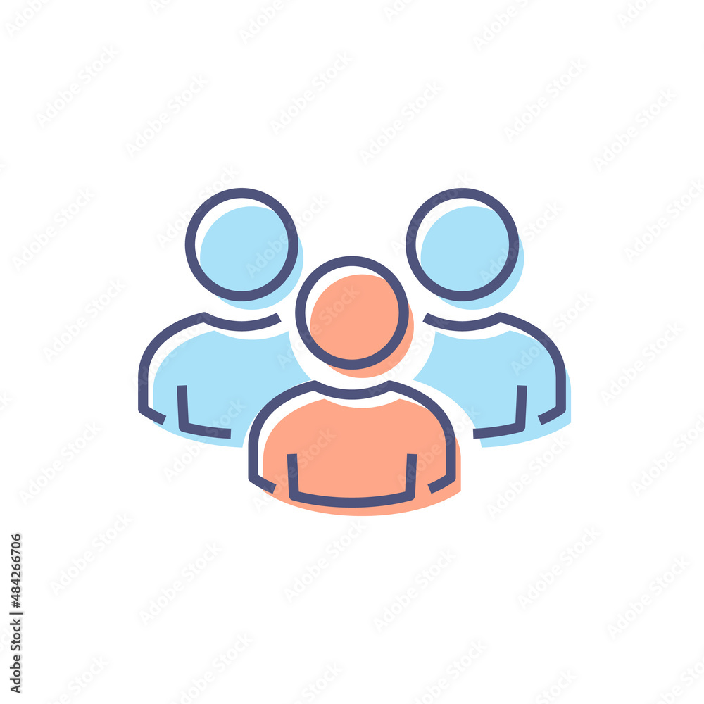User Group of people sign icon. Team symbol. Сustomer icon. Group of friends. Community leader icon. Multiple person silhouette User Group of people sign icon. Team symbol. Сustomer icon. Group of friends. Community leader icon. Multiple person silhouette