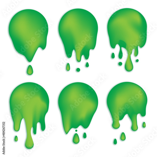 Green Slime Slime Icon
