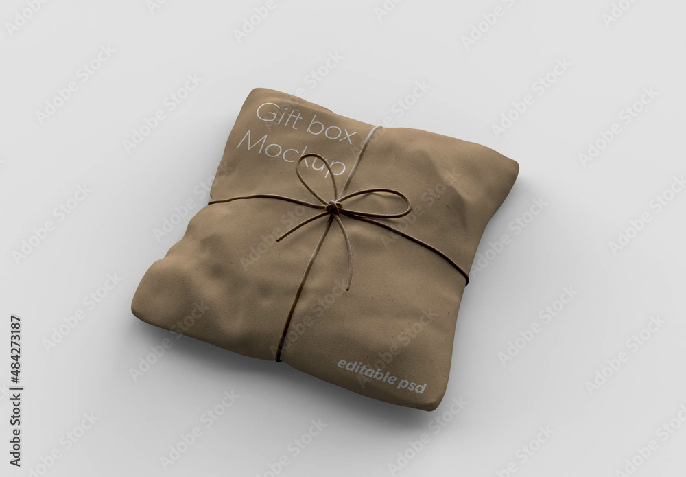 Paper Packaging Mockup Stock Template Adobe Stock