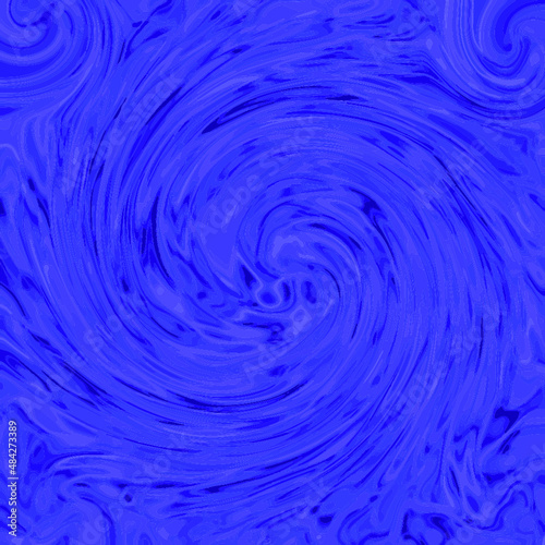 blue purple fabric in a whirlwind with folds, abstract, background