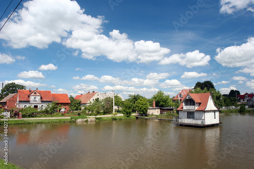 House on the water, Poland, europe