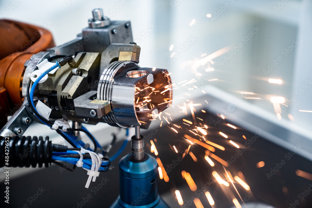 production of car parts - robotization - automotive industry 4.0 or 5.0