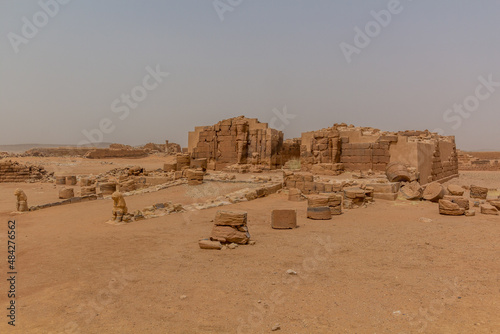 Entrance to the Great Enclosure of Musawwarat es-Sufra (Musawarat Al-Sufra) in Sudan