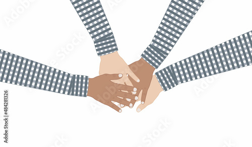 Team Teamwork Togetherness Collaboration Concept. Together.