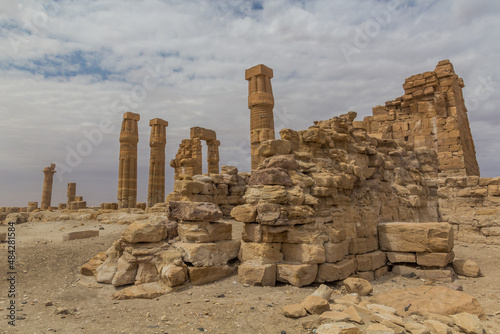 Ruins of the ancient temple Soleb, Sudan