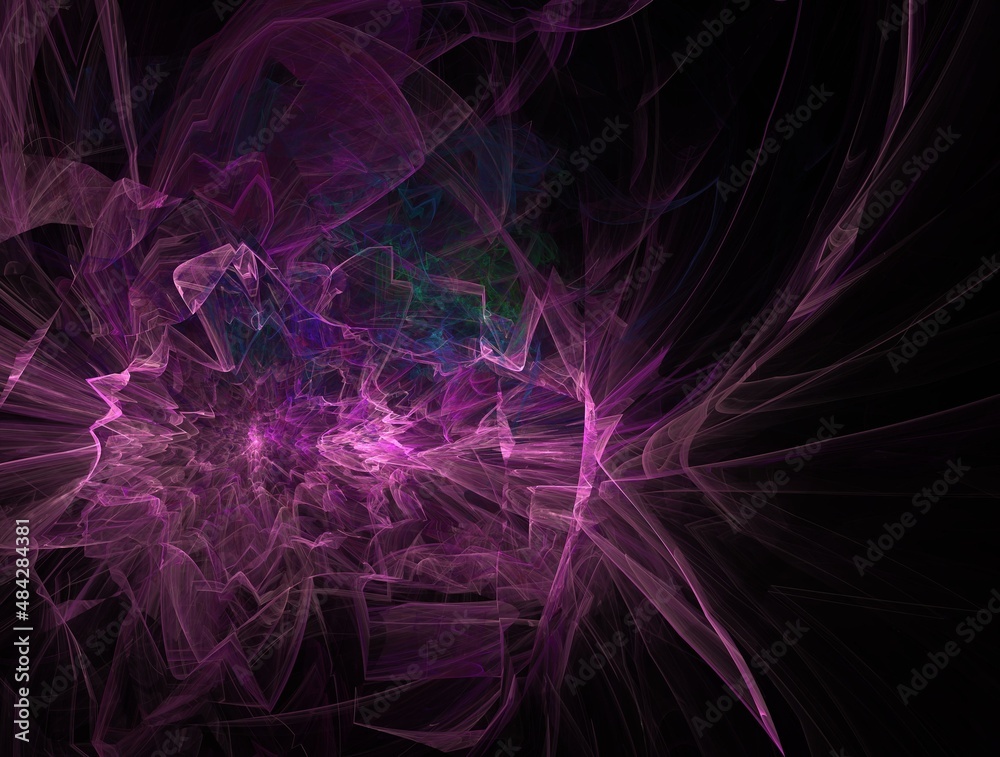 Obraz premium Imaginatory fractal abstract background Image