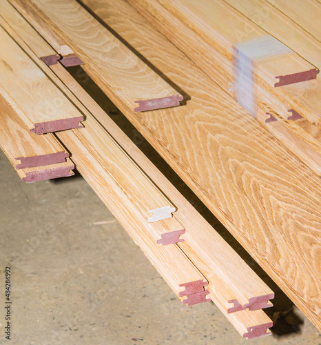 Finished Flooring Lumber ready for instalation