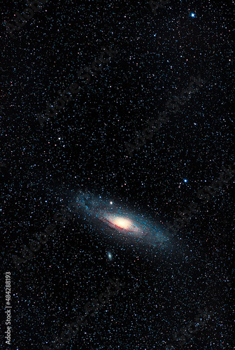 Andromeda Galaxy in Portrait Mode