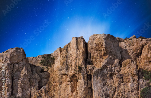 Mgiebah Cliffs and Starry Skies