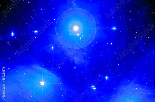 The Seven Sisters of the M45 Pleiades photo