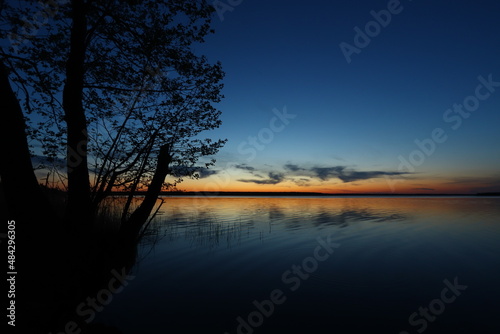 sunset over the lake © Анна Тюкова