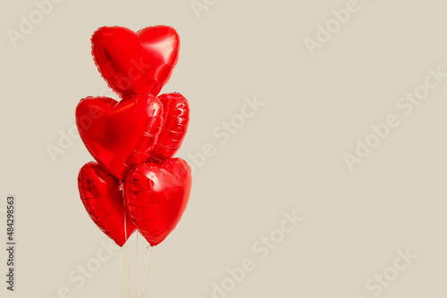 Beautiful heart-shaped ball...