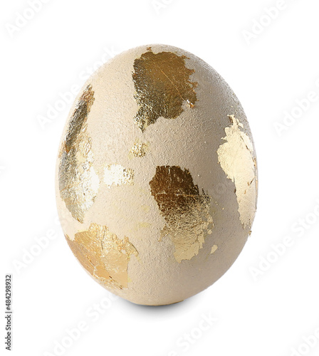 Easter egg decorated with g...