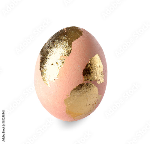 Easter egg decorated with g...