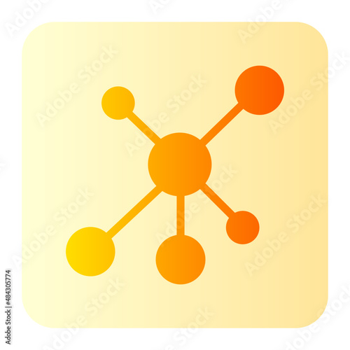 network gradient icon