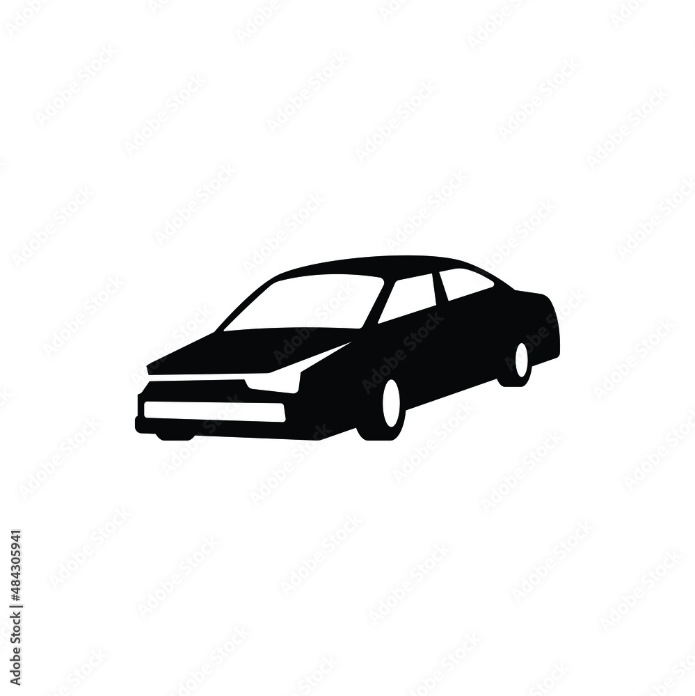  icon vector isolated on white, vehicle sign and symbol illustration.