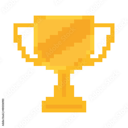 trophy award pixel