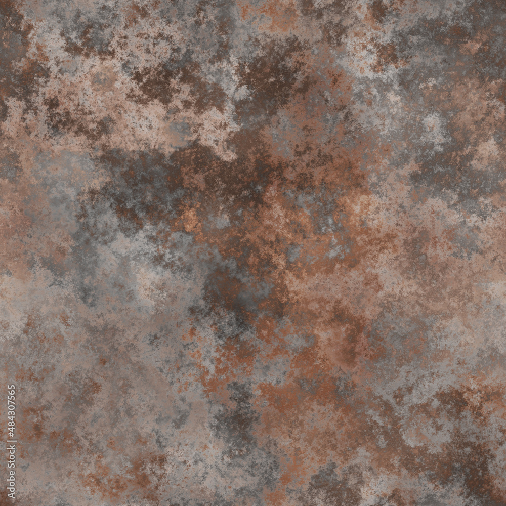 Grunge wall with plaster background texture illustration