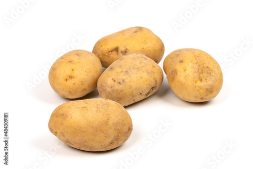 Potato Isolated on White Background