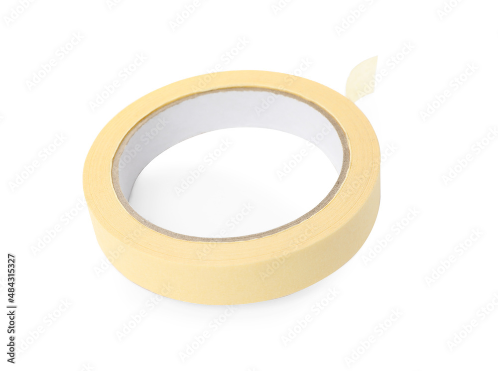 Roll of adhesive tape isolated on white Roll of adhesive tape isolated on white
