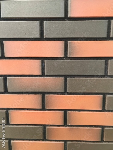 red brick wall