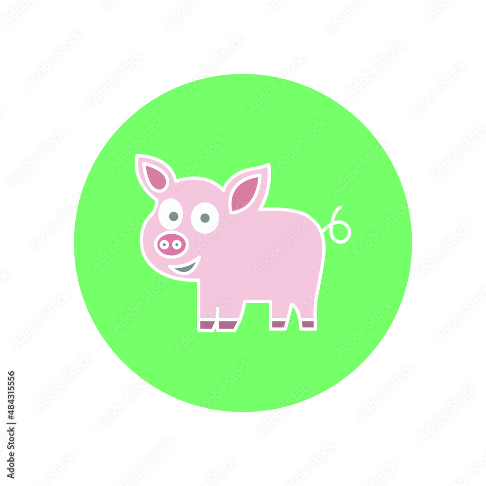 Piggy animal Vector icon which is suitable for commercial work and easily modify or edit it
Piggy animal Vector icon which is suitable for commercial work and easily modify or edit it
