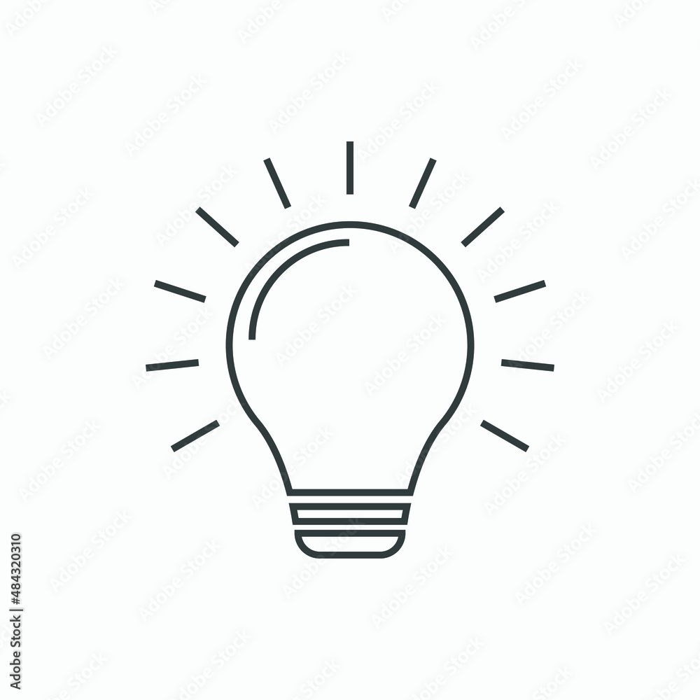Light Bulb icon vector Idea sign solution, thinking concept colorful template
Light Bulb icon vector Idea sign solution, thinking concept colorful template