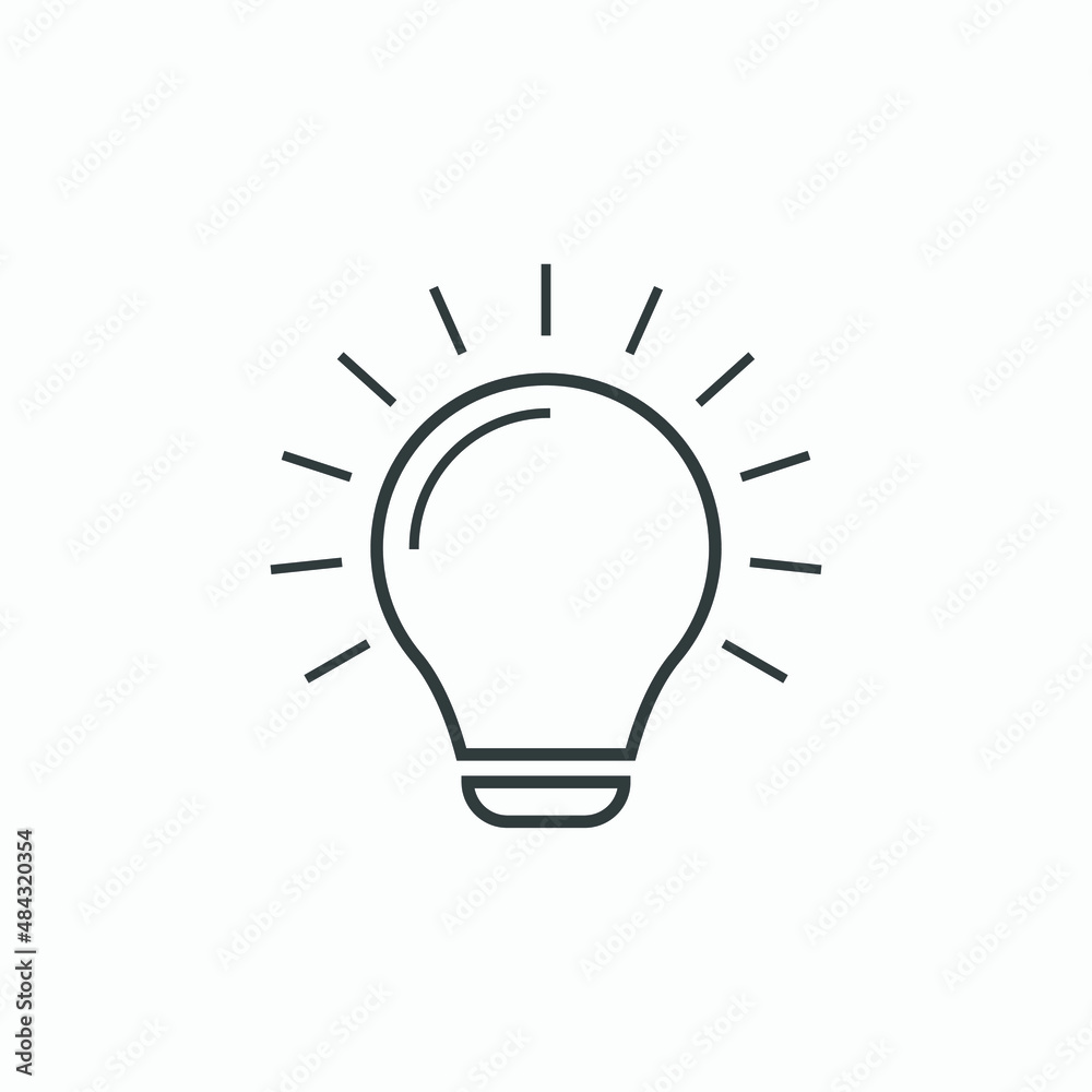 Light Bulb icon vector Idea sign solution, thinking concept colorful template
Light Bulb icon vector Idea sign solution, thinking concept colorful template