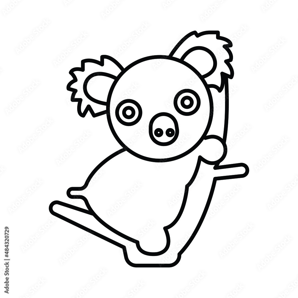 Koala animal Vector icon which is suitable for commercial work and easily modify or edit it
Koala animal Vector icon which is suitable for commercial work and easily modify or edit it