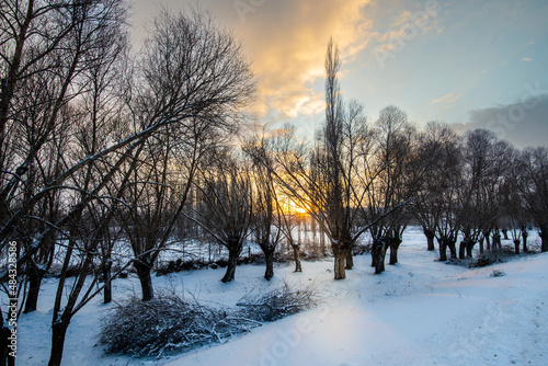 Kizilkaya Village near Guzelyurt Town  in Aksaray of Turkey photo