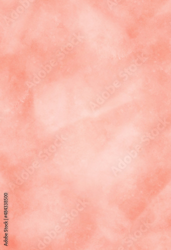 Stylish Pastel Distressed Grunge Watercolor Blotches Vogue Pink with Dark Salmon Colors Abstract Background Fashion Concept For Occassions
