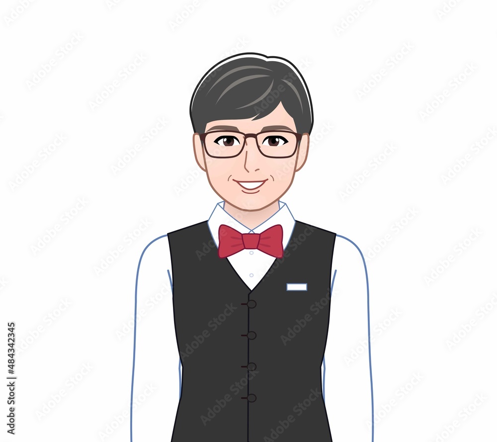 バーテンダーの男性