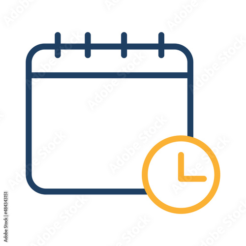 Calendar Vector icon which is suitable for commercial work and easily modify or edit it