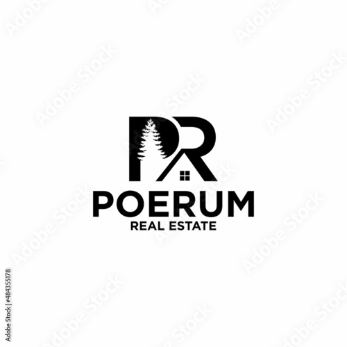pr vektor logo real estat