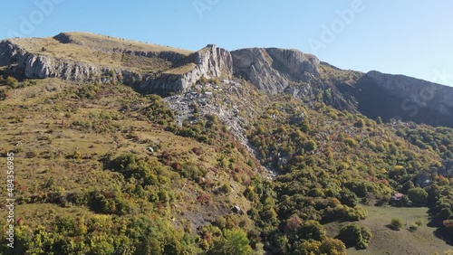 Aerial view of Rock Formation Stolo at Ponor Mountain, Balkan Mountains, Bulgaria
 photo