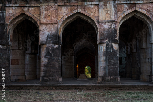 Hathi Mahal also known as Elephant Palace  Mandav. Mandu is an ancient fort city in the central Indian state of Madhya Pradesh. It s also known for its Afghan architectural heritage.