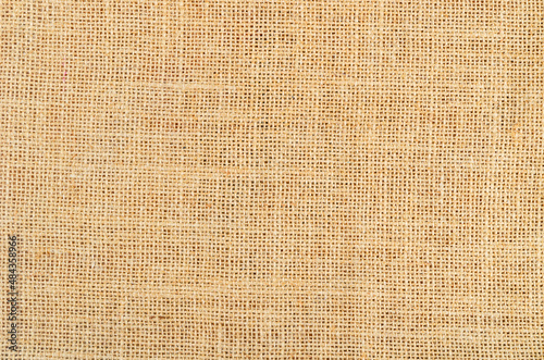 Brown sackcloth texture or background.