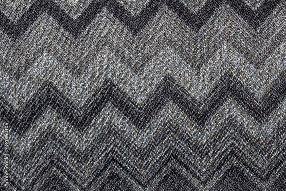 Fototapeta premium texture of jacquard fabric with geometric pattern