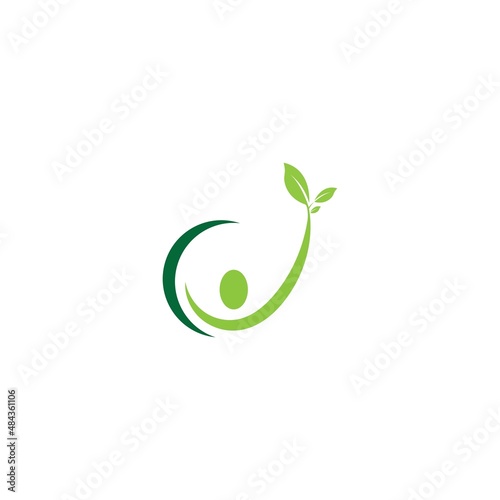 Human Healthy Life Logo template vector icon
