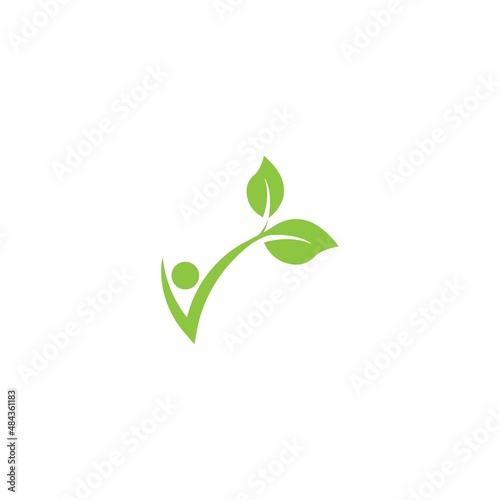 Human Healthy Life Logo template vector icon